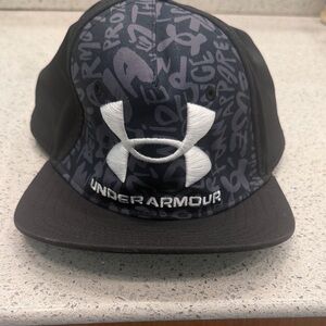 Under Armour Kids Hat - Black and Gray